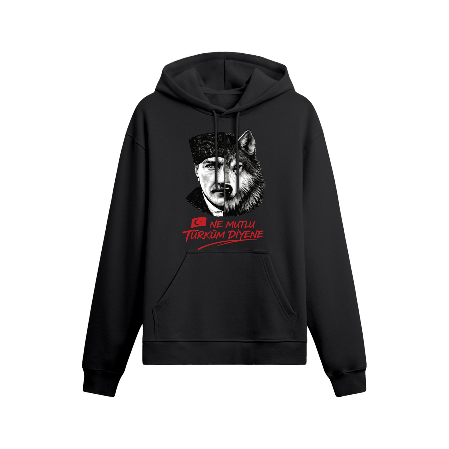 TÜRK'ÜN RUHU Oversize Hoodie