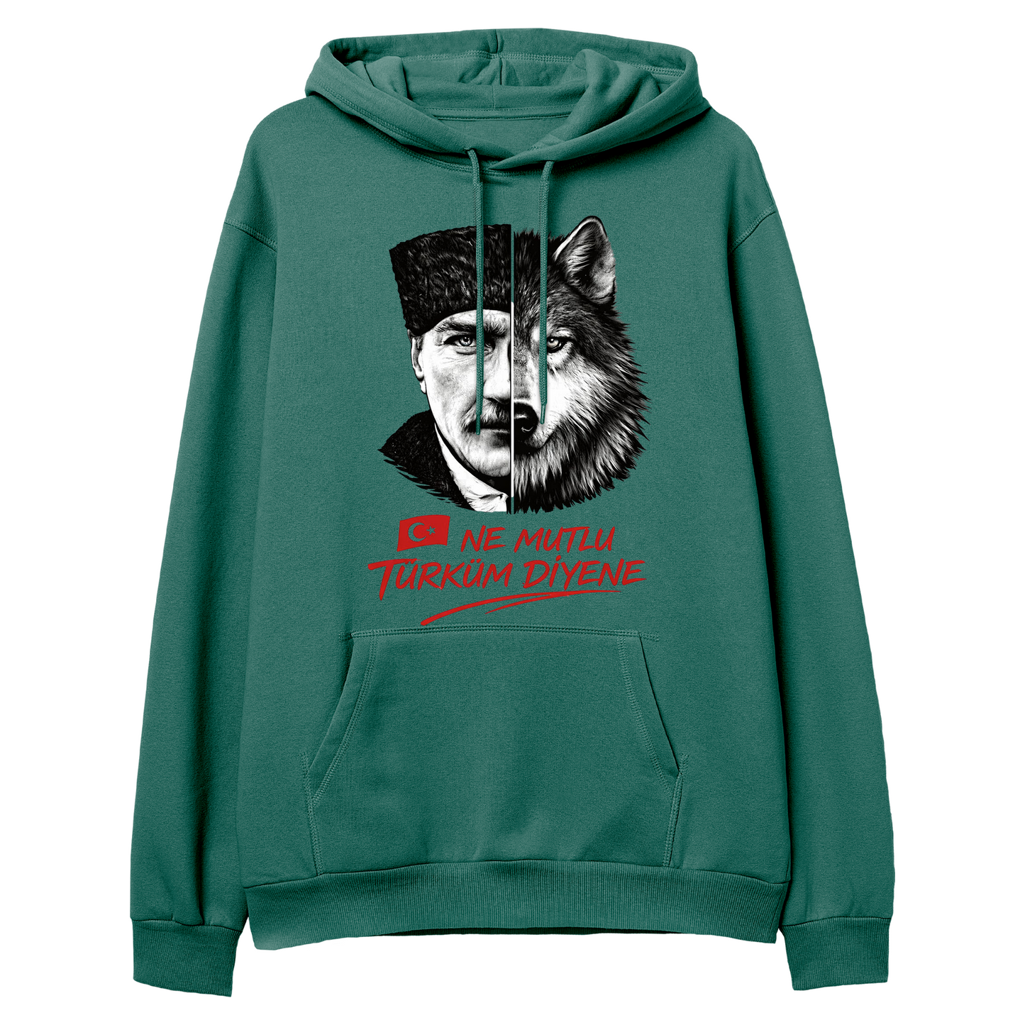 TÜRK'ÜN RUHU Regular Hoodie