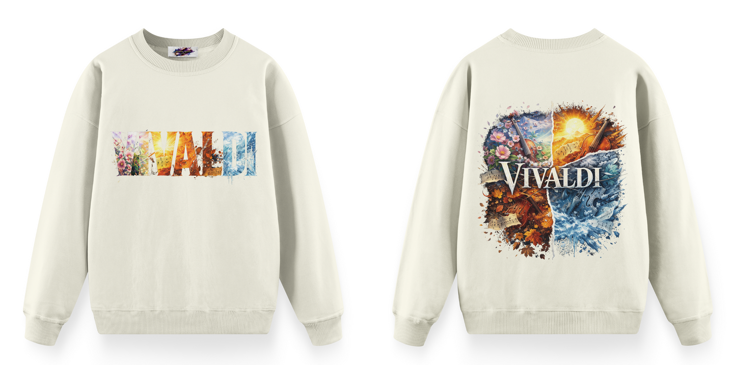 Sanat Serisi: Vivaldi 4 Mevsim Oversize Sweatshirt