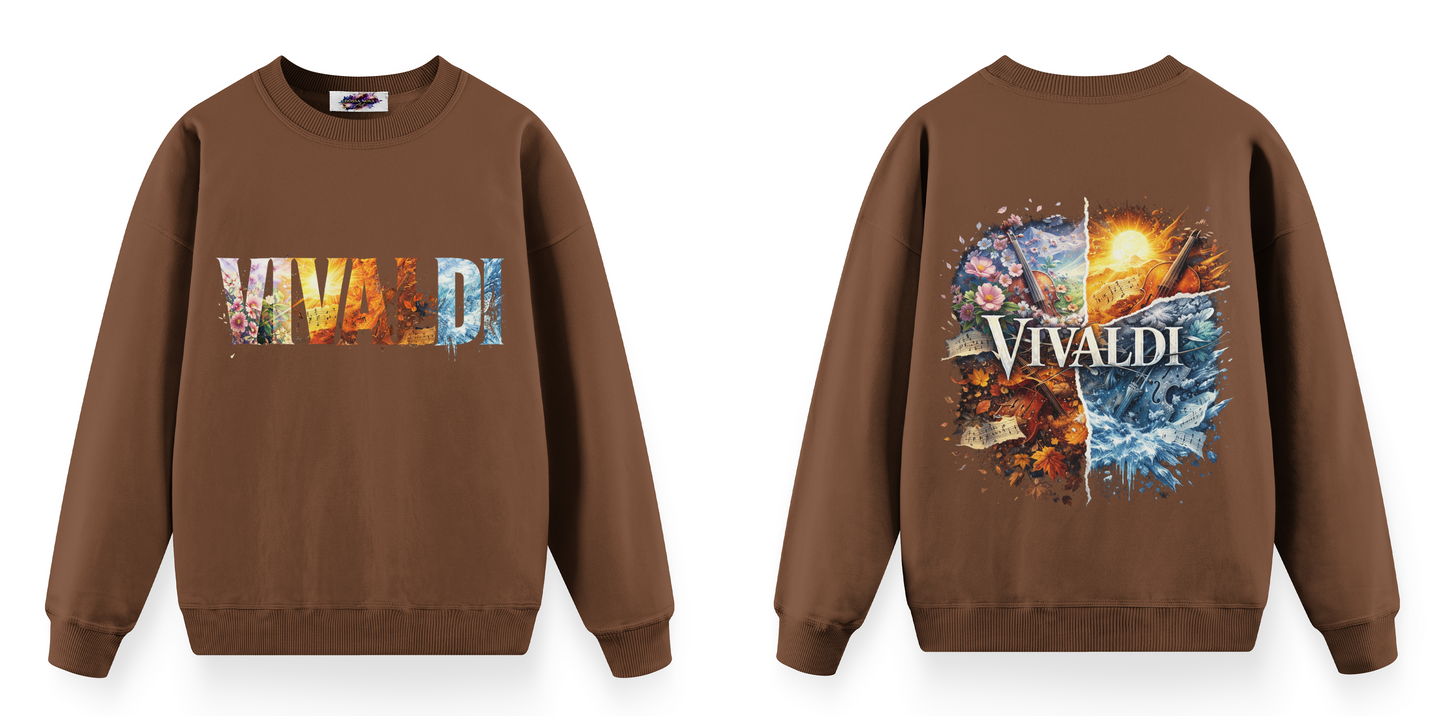 Sanat Serisi: Vivaldi 4 Mevsim Oversize Sweatshirt