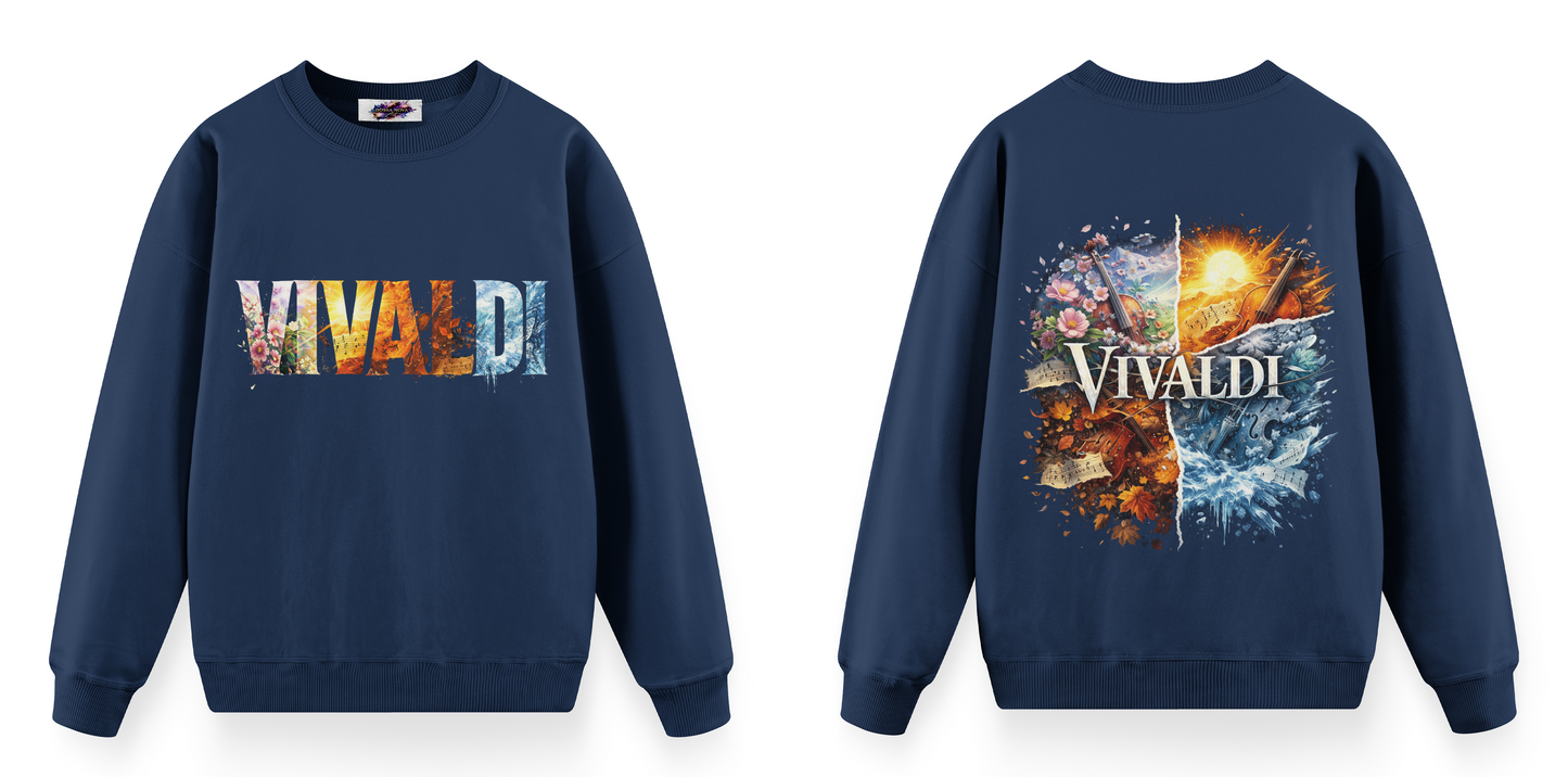 Sanat Serisi: Vivaldi 4 Mevsim Oversize Sweatshirt