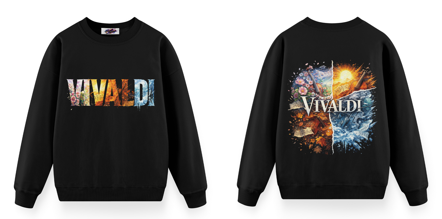 Sanat Serisi: Vivaldi 4 Mevsim Oversize Sweatshirt