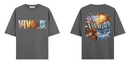 Sanat Serisi: Vivaldi 4 Mevsim Oversize T-Shirt