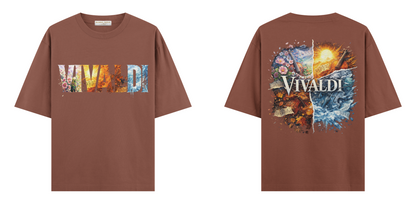 Sanat Serisi: Vivaldi 4 Mevsim Oversize T-Shirt