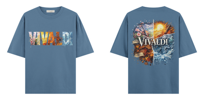 Sanat Serisi: Vivaldi 4 Mevsim Oversize T-Shirt