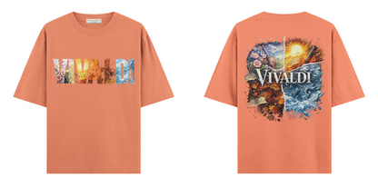 Sanat Serisi: Vivaldi 4 Mevsim Oversize T-Shirt