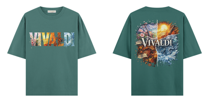 Sanat Serisi: Vivaldi 4 Mevsim Oversize T-Shirt