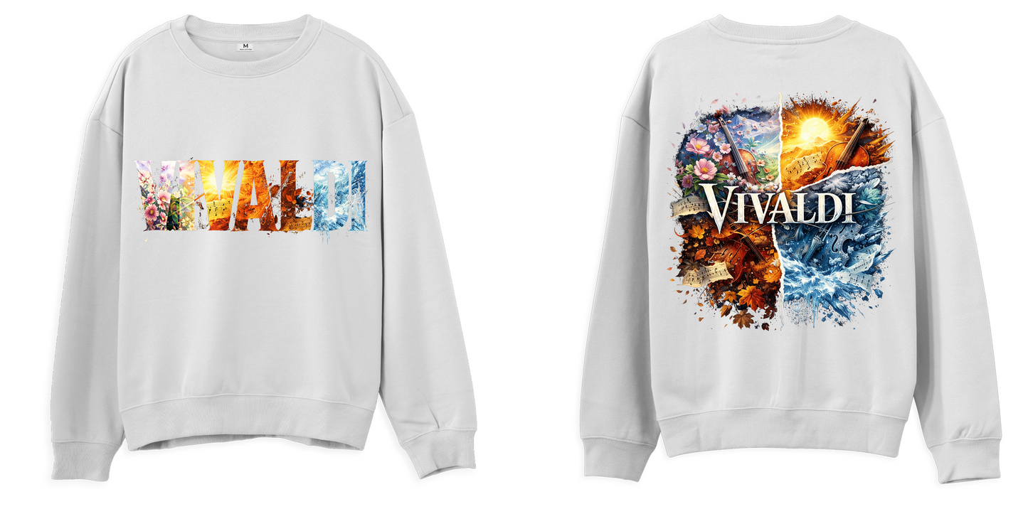 Sanat Serisi: Vivaldi 4 Mevsim Regular Sweatshirt
