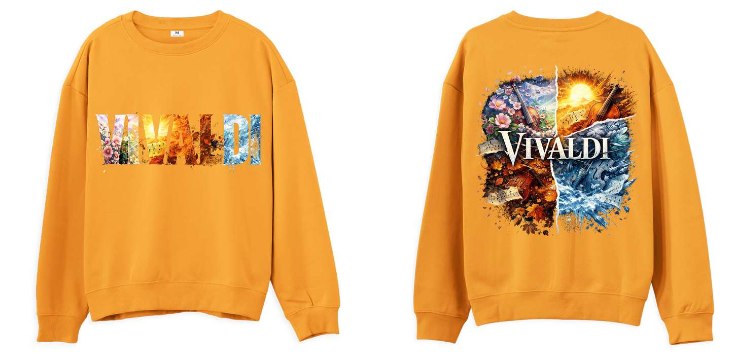 Sanat Serisi: Vivaldi 4 Mevsim Regular Sweatshirt