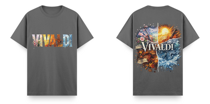 Sanat Serisi: Vivaldi 4 Mevsim Regular T-Shirt