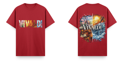 Sanat Serisi: Vivaldi 4 Mevsim Regular T-Shirt