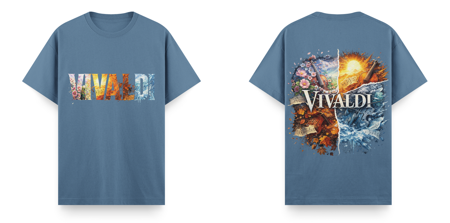 Sanat Serisi: Vivaldi 4 Mevsim Regular T-Shirt