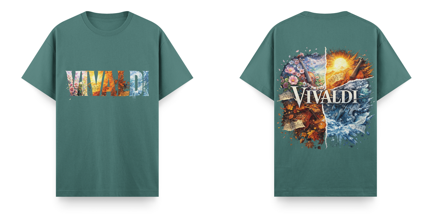 Sanat Serisi: Vivaldi 4 Mevsim Regular T-Shirt