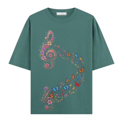 Musik-i Kelebek Oversize T-Shirt