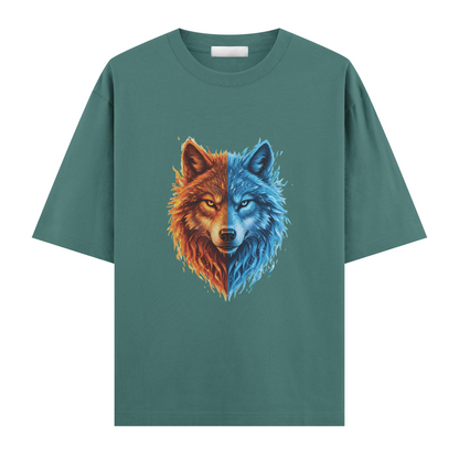 Bozkurt: Ateş ve Buzun Efendisi Oversize T-Shirt