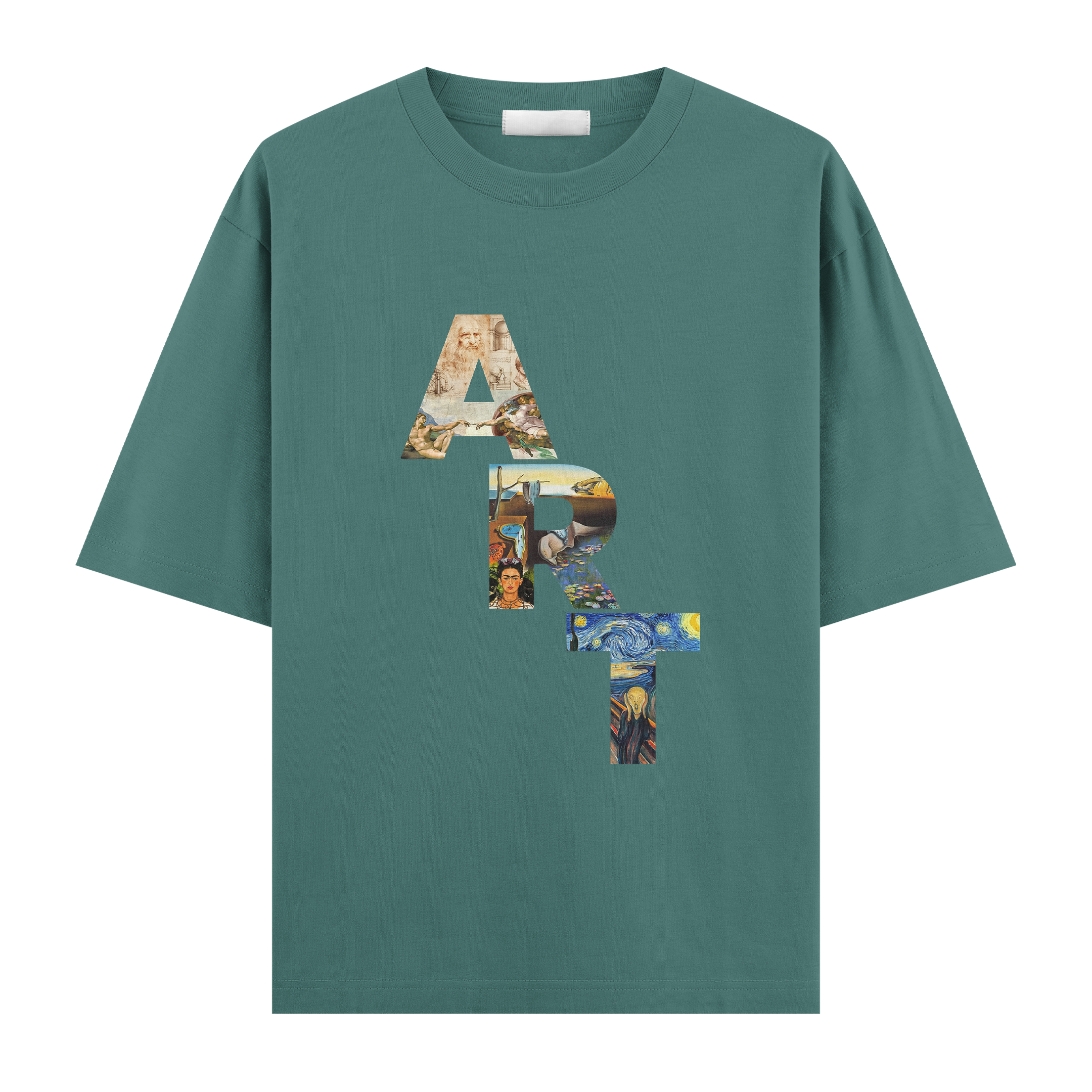 Sanat Serisi: ART Oversize T-Shirt