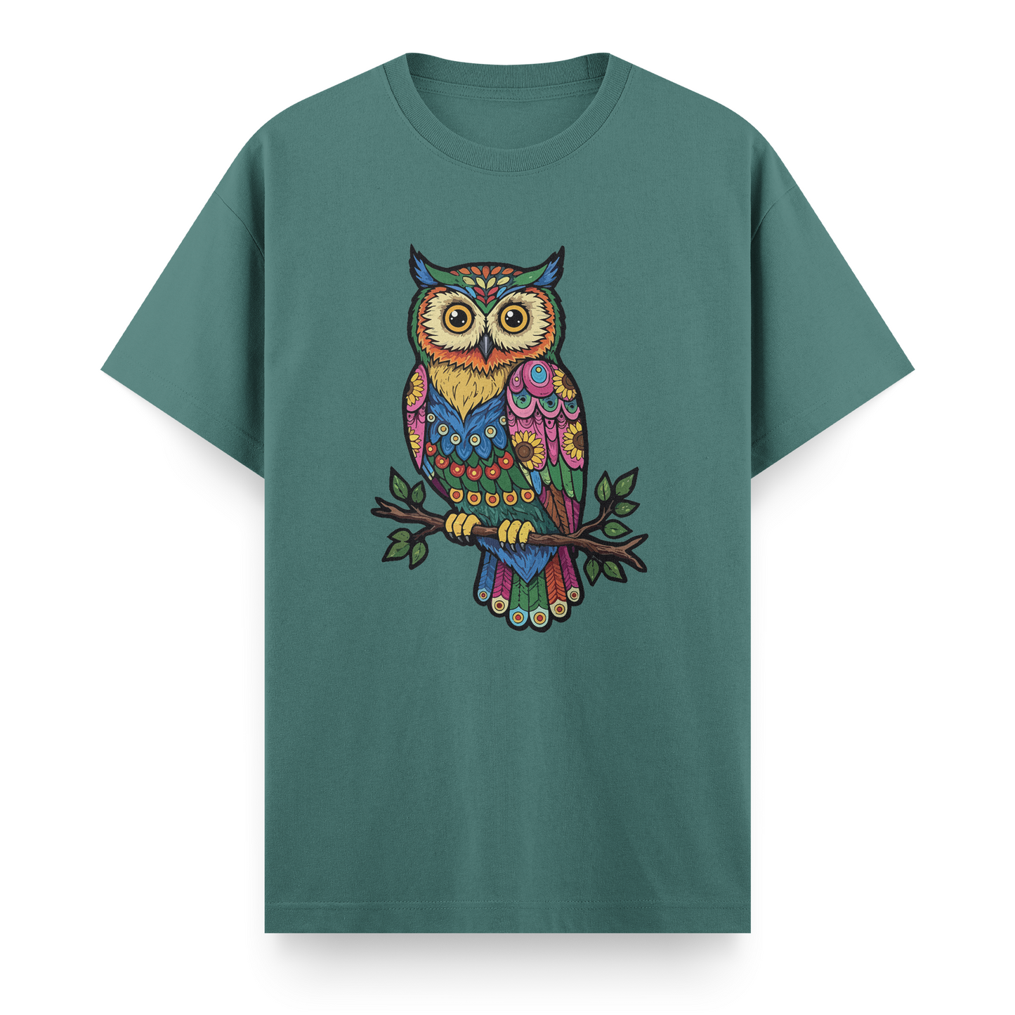 Bohem Baykuş Regular T-Shirt