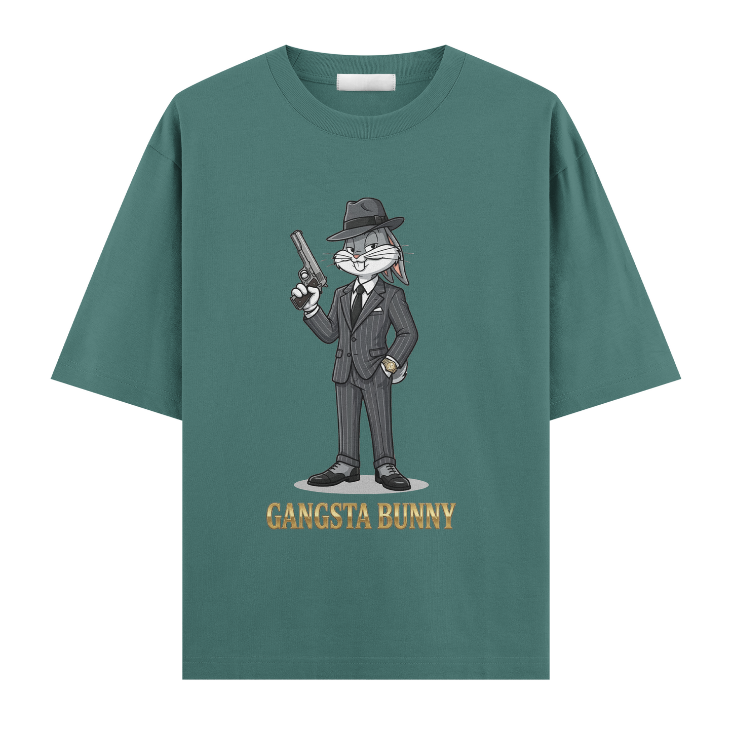Boss Bunny: Elite Gangster Oversize T-Shirt