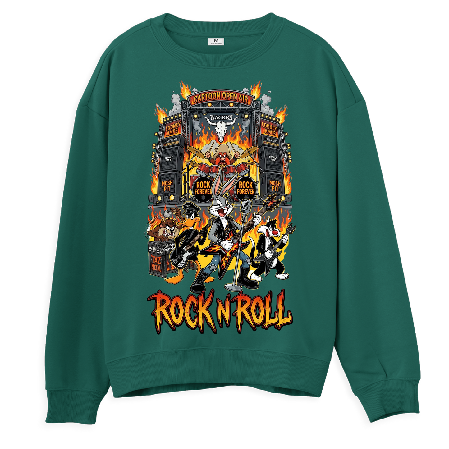 Looney Tunes: Retro Rock Riot Regular Sweatshirt