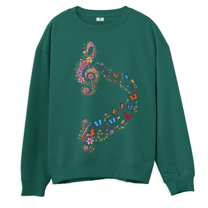 Musik-i Kelebek Regular Sweatshirt