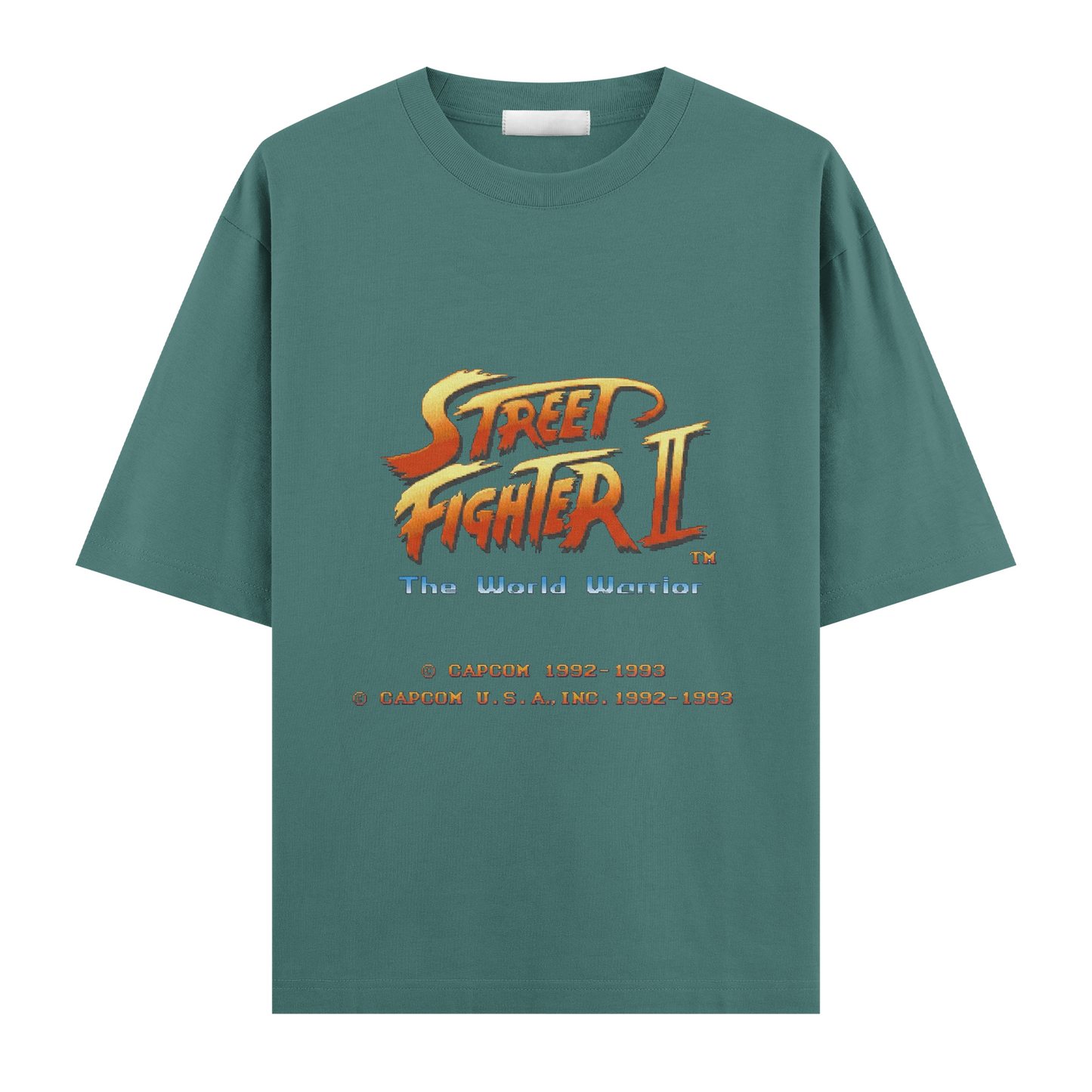 Street Fighter II The World Warriors Oversize T-Shirt